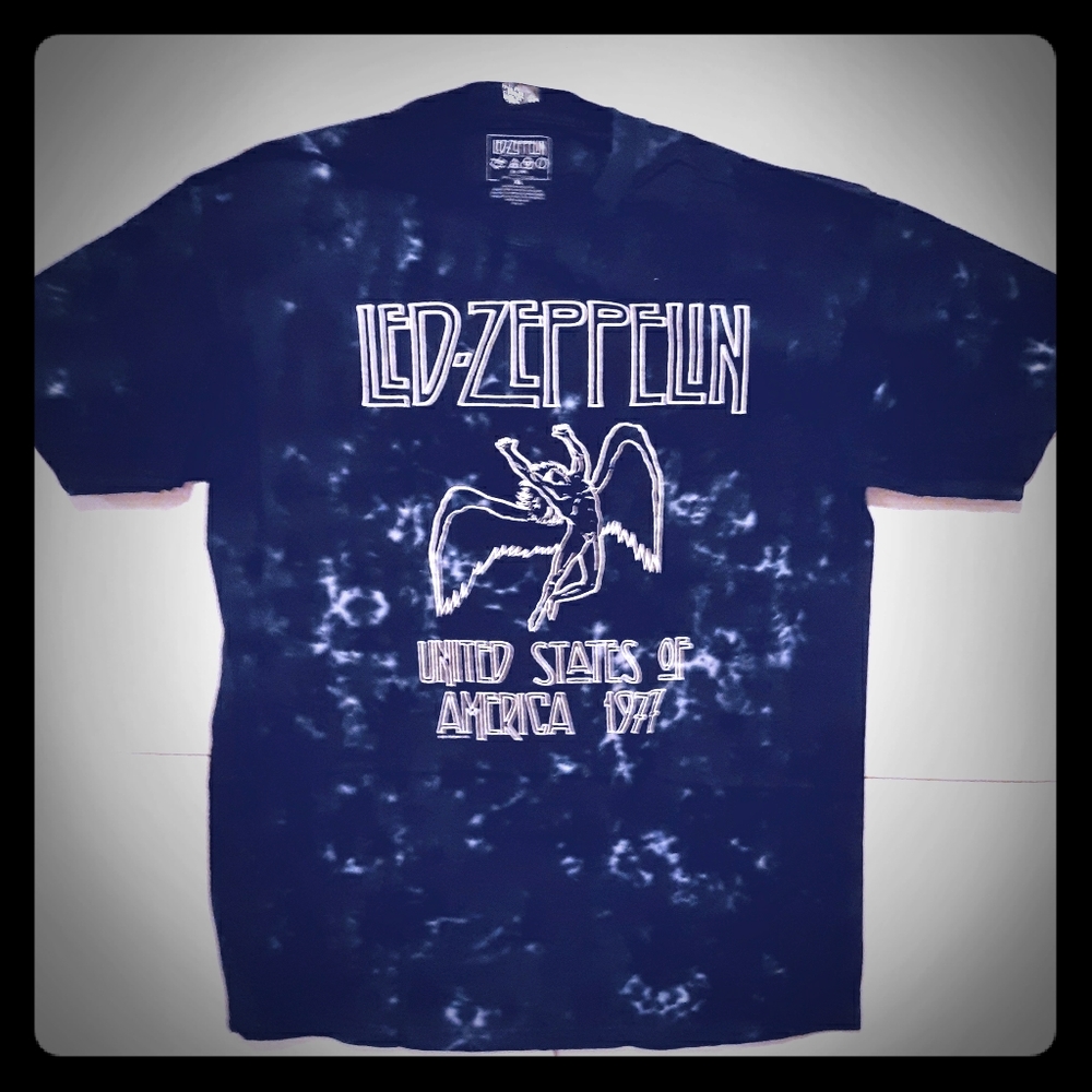 Led Zeppelin T-Shirt 77 USA Concert Tour